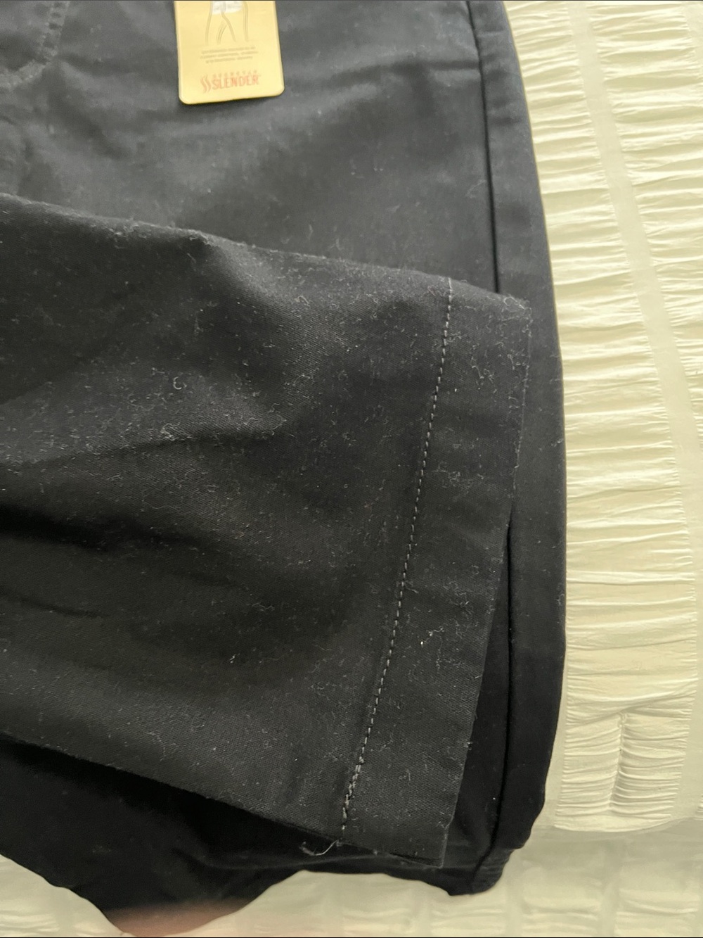St. John's Bay Black Petite Capri Pants - Picture 4 of 8